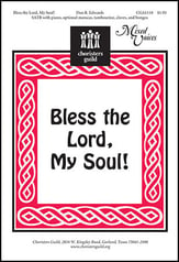 Bless the Lord, My Soul! SATB choral sheet music cover